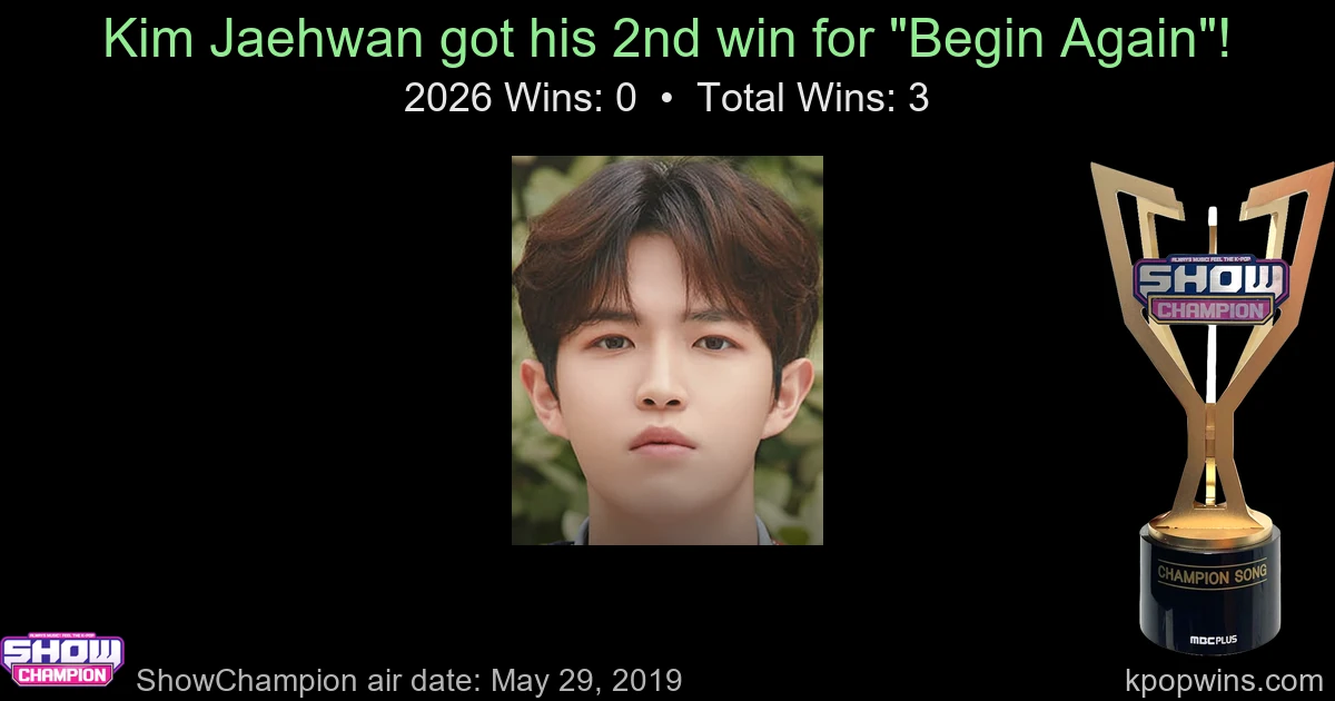 Kim Jaehwan - Begin Again